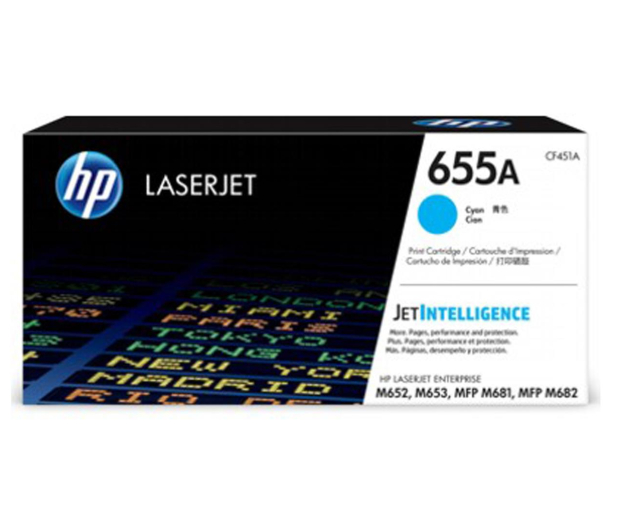 HP 655A cyan 10500str. - 557365 - zdjęcie